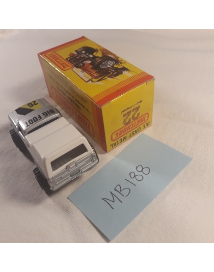 Matchbox Superfast #22 - Big Foot - Mini Pick-up - 1981 Lesney England - NOS - Mint in Box