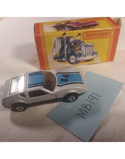 Matchbox Superfast #14 - Rallye Royale - 1973 Lesney England - Made in Hong Kong - NOS - Mint in Box