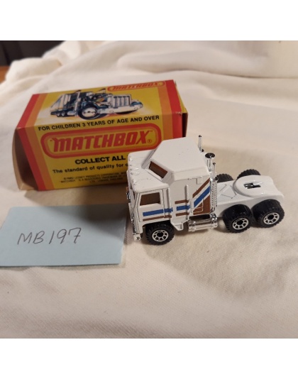 Matchbox Superfast #45 - Kenworth C.O.E. Aerodync - Lesney England 1981 - NOS - Mint in Box
