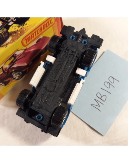 Matchbox Superfast #53 - Baja Bouncer- Goodrich - Flareside Pickup - Lesney England 1982 - NOS - Mint in Box