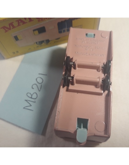 Vintage MATCHBOX Lesney #23 - Trailer Caravan - NOS - Mint in Box