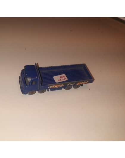 Matchbox Lesney ERF 68G Truck - Ever Ready for Life - Blue Flat Bed
