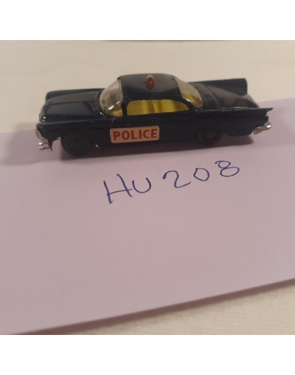 1960 Buick Electra Police car - HO Diecast - Husky Great Britain