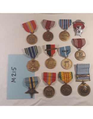 Lot of 12 of various Metals and Ribbons