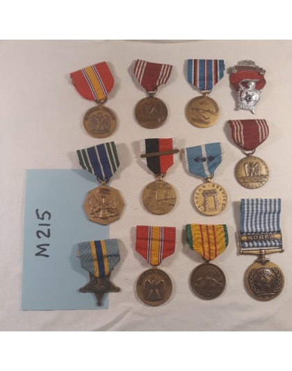 Lot of 12 of various Metals and Ribbons