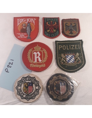 German and American Patches  - Lot of 7 in all