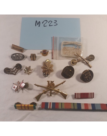 Lot of 16 US war items - (WWI, plus)
