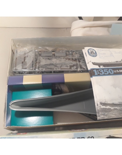 VTG Tamiya Kit 78005 1:350 U.S.S. New Jersey BB-62 Battleship NIB