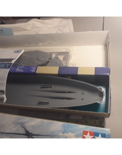 VTG Tamiya Kit 78005 1:350 U.S.S. New Jersey BB-62 Battleship NIB