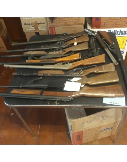 Lot of 11 Toy vintage guns