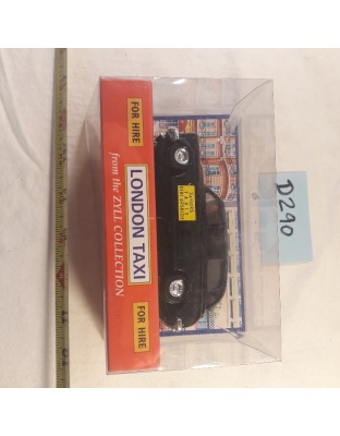 Rare - Zyll Collection London Taxi - NOS - MIB - Die cast from 1990's