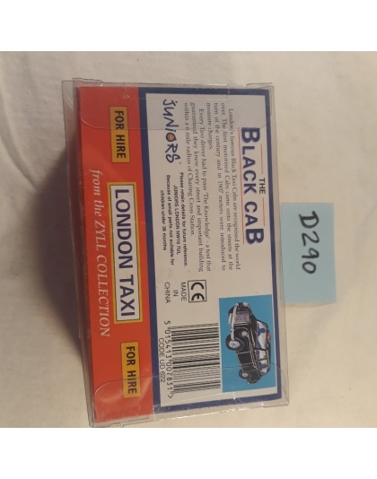 Rare - Zyll Collection London Taxi - NOS - MIB - Die cast from 1990's