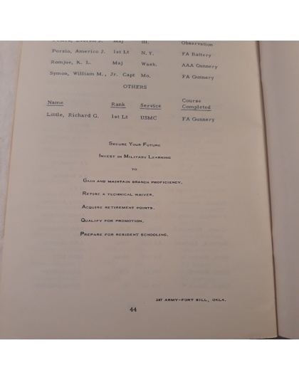 Lot of 3 books - old gun price books and Trends in Artillery for Instruction