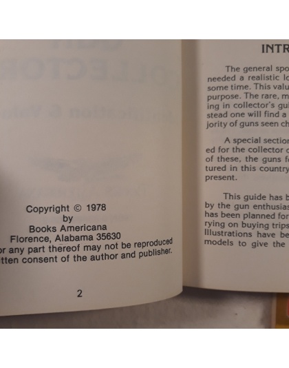 Lot of 3 books - old gun price books and Trends in Artillery for Instruction