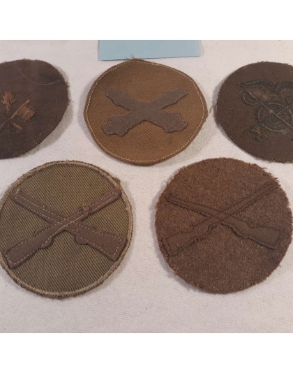 WWI Patches - Lot of 5