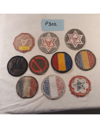 Lot of 10 patches