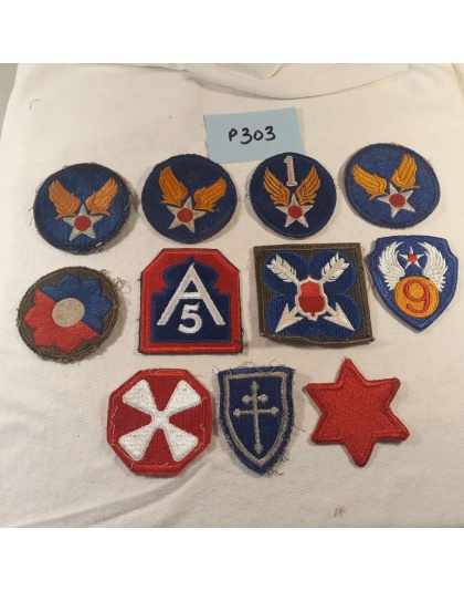 Lot of 11 Patches