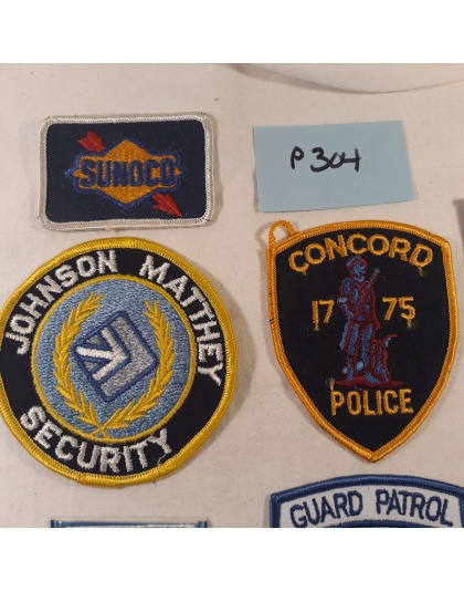 Lot of 7 Patches