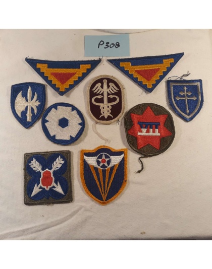 Lot of 9 Patches
