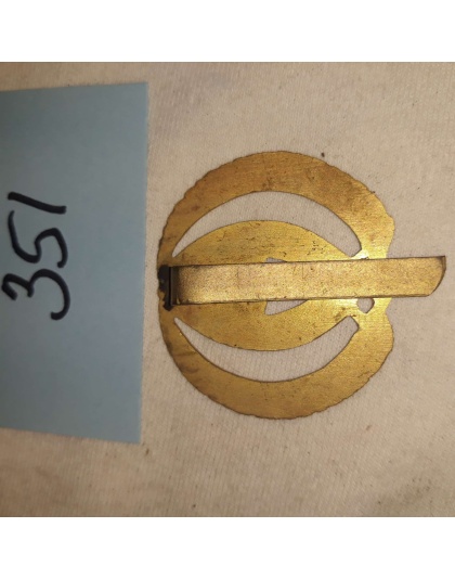 Qatar Army Insignia Issue Officers Dress Hat Badge