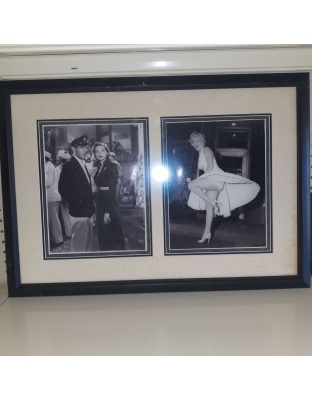 Vintage photo by Daisy - Hollywood stars - Marilyn Monroe, Humphrey Bogart and Lauren Bacall