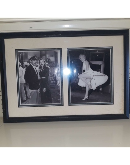 Vintage photo by Daisy - Hollywood stars - Marilyn Monroe, Humphrey Bogart and Lauren Bacall